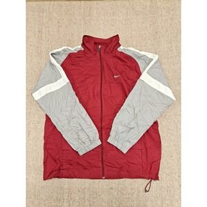 Vintage Nike windbreaker jacket mens XL red 2000s Y2K